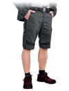 LH-TANZO-TS | gray-black | Protective short trousers